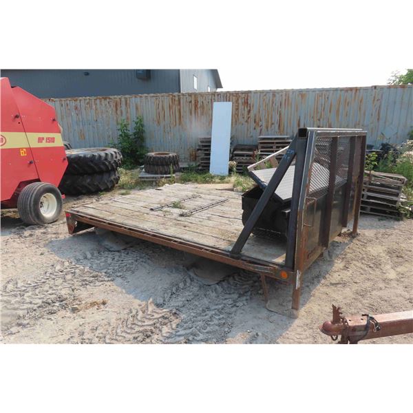 Deck for 1 Ton , Headache Rack, Stake Pockets, Steel from 