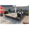 Image 1 : Deck for 1 Ton , Headache Rack, Stake Pockets, Steel from 