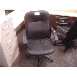 Black Hiback Tilter Chair