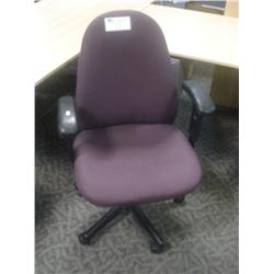 Burgandy Multi Lever Task Chair