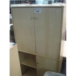 Maple 4 Door Storage Cabinet