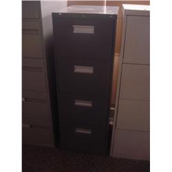 Grey 4 Drw. Vertical File Cabinet