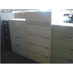 Tan 5 Drw. Vertical File Cabinet