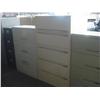 Image 1 : Tan 5 Drw. Vertical File Cabinet