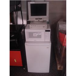 Fridge., Microwave And Computer