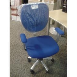 Blue Multi Lever Task Chair