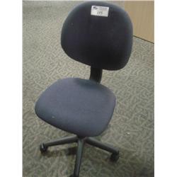 Blue Gas Lift Computer Chair