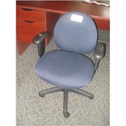 Blue Multi Lever Task Chair