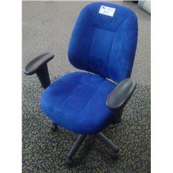 Blue Multi Lever Task Chair