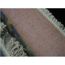 9'x6' Pink Nepal Wool Rug