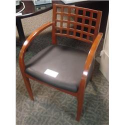 Cherry Framed Client Chair