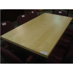 Maple 7' Boardroom Table