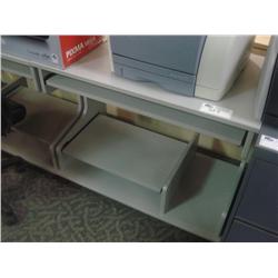 Grey Mobile Computer Station