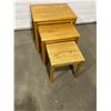 Image 1 : Made in Canada Wood Nesting Tables