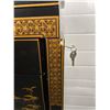 Image 2 : Oriental Black Laquer Jewelry Cabinet