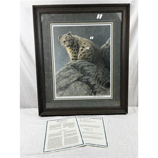 "Young Snow Leopard" by Robert Bateman