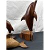 Image 3 : Wooden Dolphin Carvings