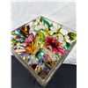 Image 4 : Amia Hand Painted Glass Vase