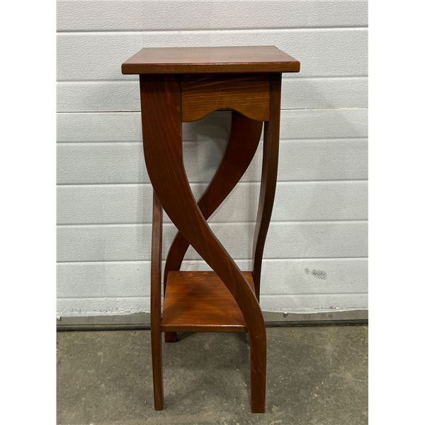 Vintage Two-Tiered Jardiniere Stand