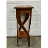 Image 1 : Vintage Two-Tiered Jardiniere Stand