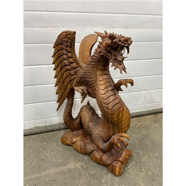 Carved Dragon Sculpture