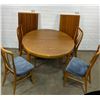 Image 1 : Round Dining Table & Chairs