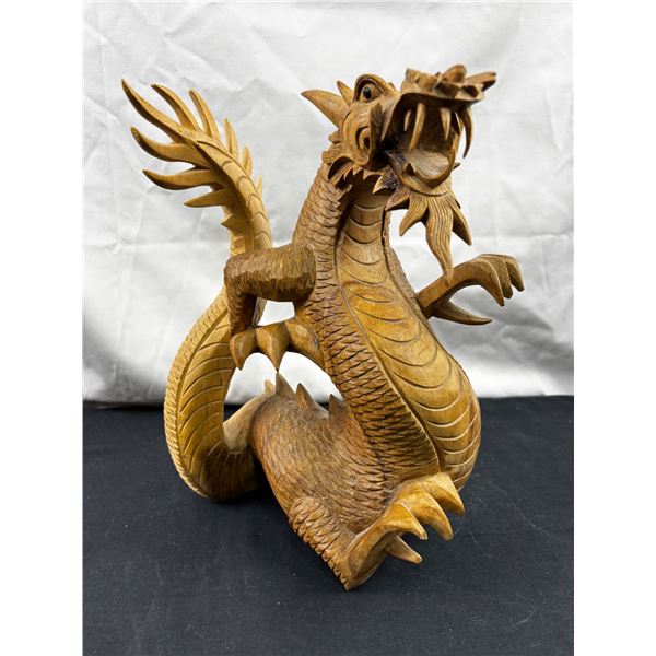 Carved Wooden Dragon