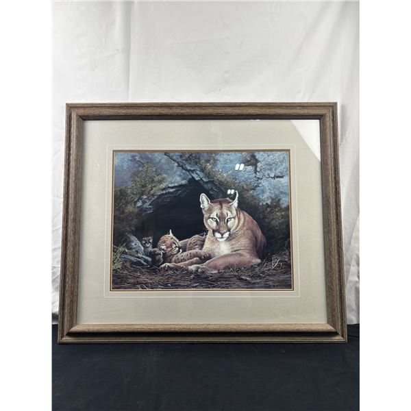 "Cougar and Cubs" by Marla Wilson