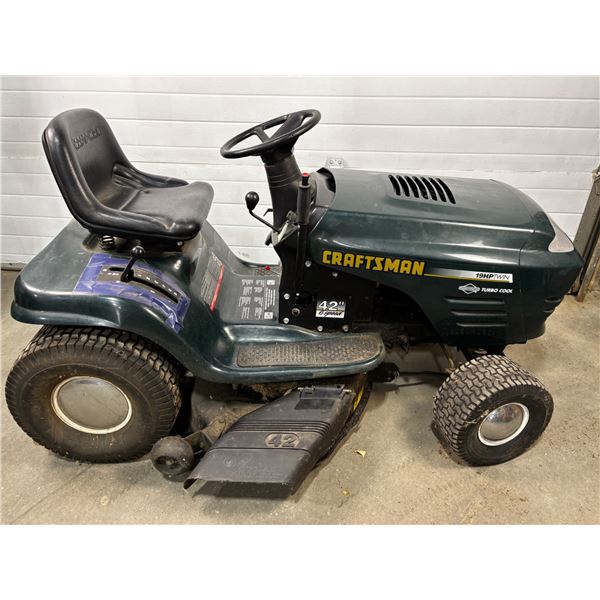 Craftsman 19HP Riding Mower