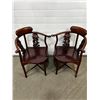 Image 1 : Vintage Chinese Carved Corner Chairs