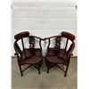 Image 1 : Vintage Chinese Carved Corner Chairs