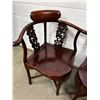Image 2 : Vintage Chinese Carved Corner Chairs