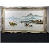 Image 1 : Original Oil Waterfront Painting