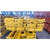 Image 3 : YELLOW PALLET RACKING 8FT (4") SIDE RAILS (35 PCS.)