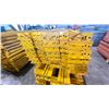 Image 3 : YELLOW PALLET RACKING 8FT (4") SIDE RAILS (42 PCS.)