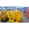 Image 2 : YELLOW PALLET RACKING 8FT (4") SIDE RAILS (36 PCS.)
