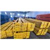 Image 2 : YELLOW PALLET RACKING 8FT (4") SIDE RAILS (42 PCS.)