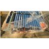 Image 4 : PALLET RACKING SHELVING SUPPORT BRACES (156 PCS.) APPROX. 42"