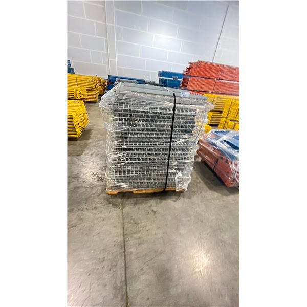 PALLET RACKING MESH DECK SHELVING (47 PCS.) - APPROX. 46" X 43"