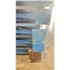 Image 3 : BLUE PALLET RACKING UPRIGHTS (7 PCS.) - APPROX. 24'H X 42"W  WITH 8" X 8"