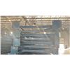 Image 2 : BLUE PALLET RACKING UPRIGHTS (7 PCS.) - APPROX. 24'H X 42"W WITH 8" X 8"