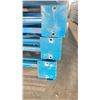 Image 3 : BLUE PALLET RACKING UPRIGHTS (6 PCS.) - APPROX. 24'H X 42"W WITH 8" X 8"