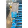Image 3 : BLUE PALLET RACKING UPRIGHTS (6 PCS.) - APPROX. 24'H X 42"W WITH ASSORTED SIZE BASES