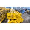 Image 2 : YELLOW PALLET RACKING 8FT (4") SIDE RAILS (25 PCS.)