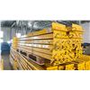 Image 2 : YELLOW PALLET RACKING 8FT (4") SIDE RAILS (30 PCS.)