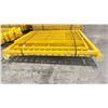 Image 1 : YELLOW SECURE STORAGE CAGE WITH LOCKING DOOR - APPROX 6FT X 7FT