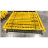 Image 2 : YELLOW SECURE STORAGE CAGE WITH LOCKING DOOR - APPROX 6FT X 7FT