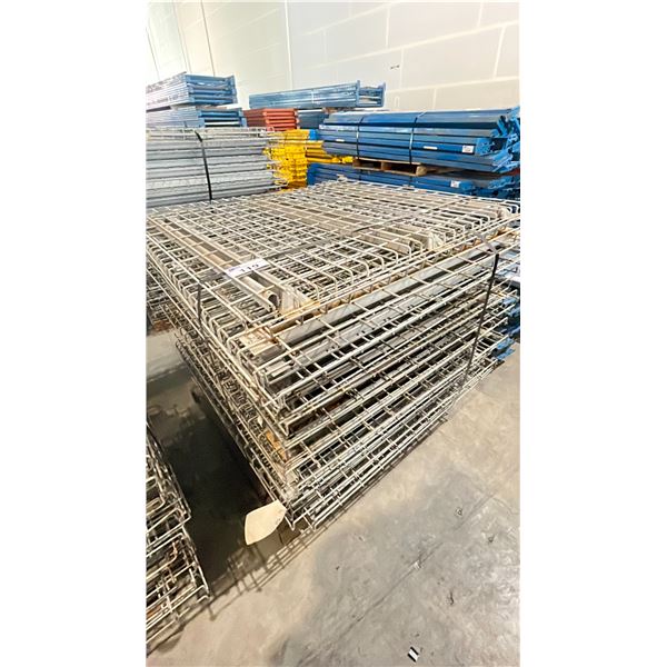 PALLET RACKING MESH DECK SHELVING (31 PCS.) - APPROX. 46" X 43"