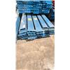 Image 2 : BLUE PALLET RACKING 12FT (6 1/2") SIDE RAILS (25 PCS.)