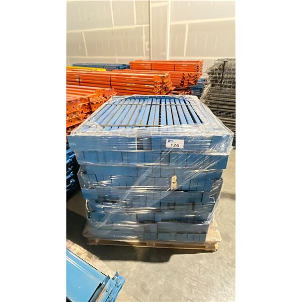 PALLET RACKING SHELVING SUPPORT BRACES (214 PCS.) APPROX. 42"